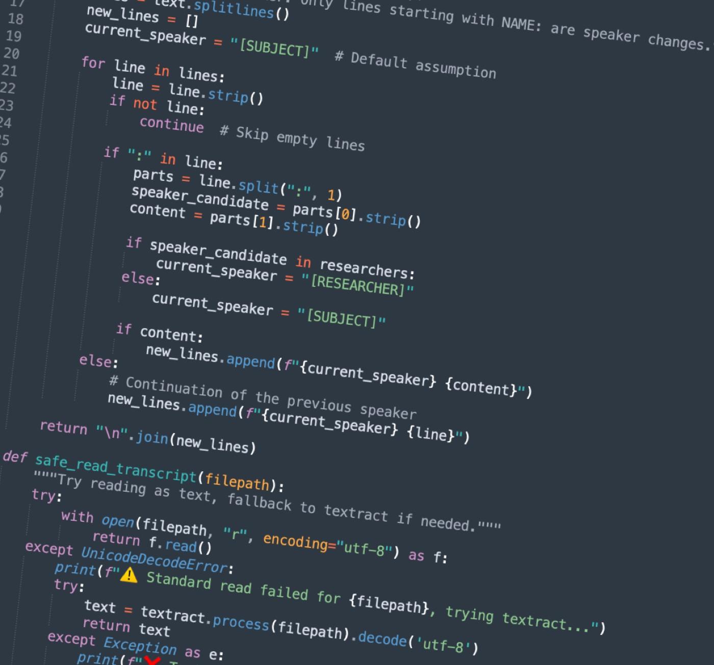Code for an agentic research workflow